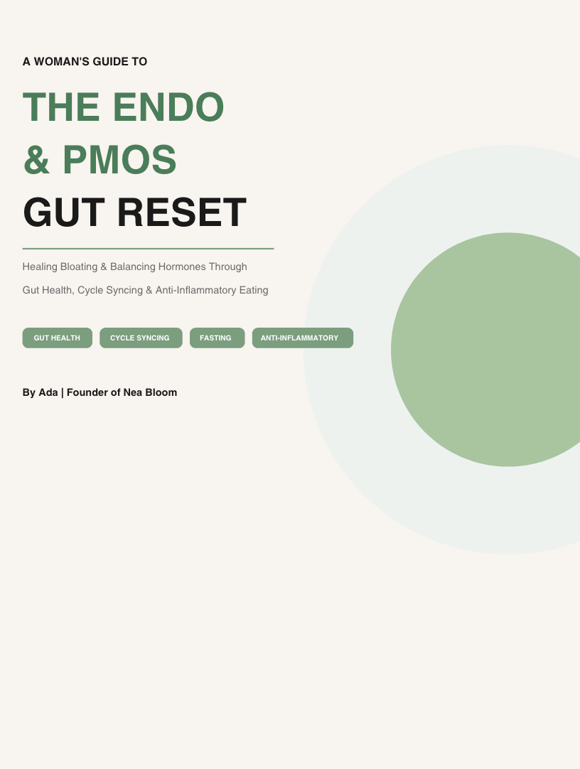 The Endo & PMOS Gut Reset Guide